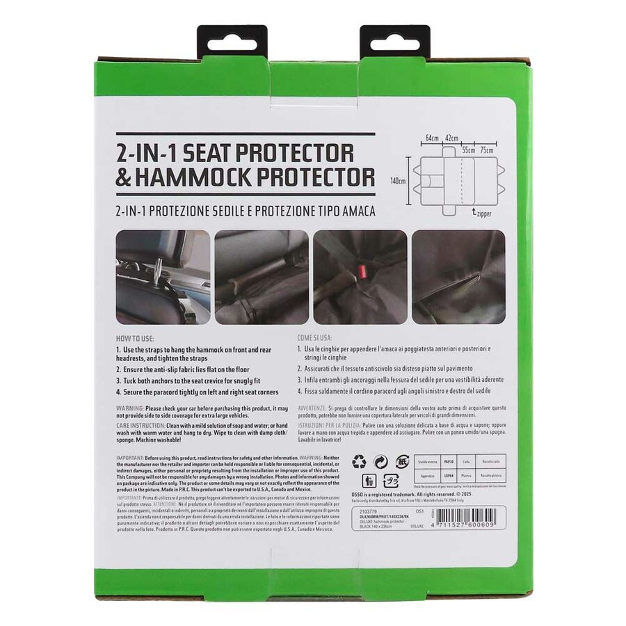 Protezione sedile Tipo amaca - OSSO