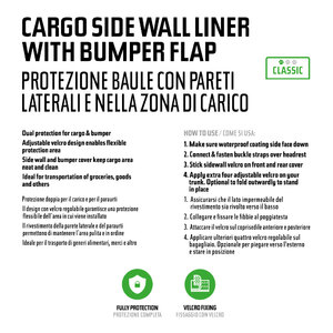 Protezione vano bagagli Classic: protezione baule e paraurti - OSSO
