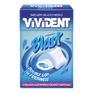 Vivident Fresh Blast Blue - PERFETTI VAN MELLE PERFETTI VAN MELLE