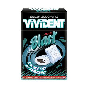 PERFETTI VAN MELLE - Vivident Fresh Blast Liquirizia - PERFETTI VAN MELLE