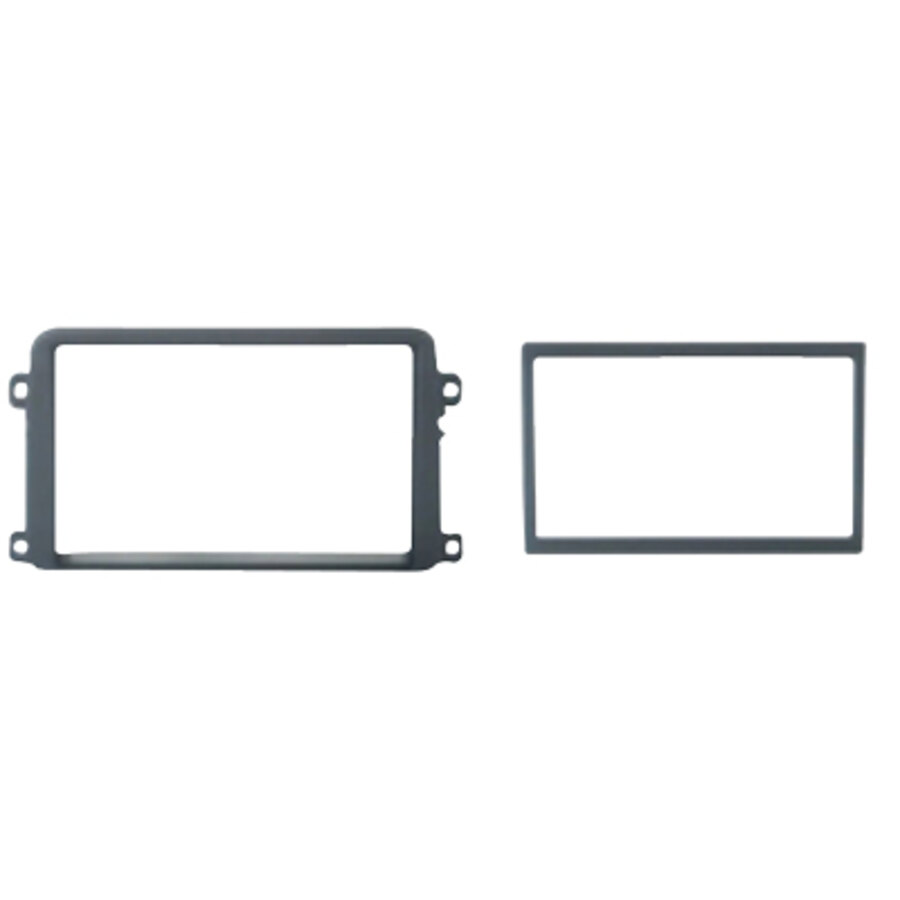 Installazione Mascherina 2 din - PHONOCAR Seat Altea, Leon, Volkswagen Amarok, Caddy, Golf V, Touran