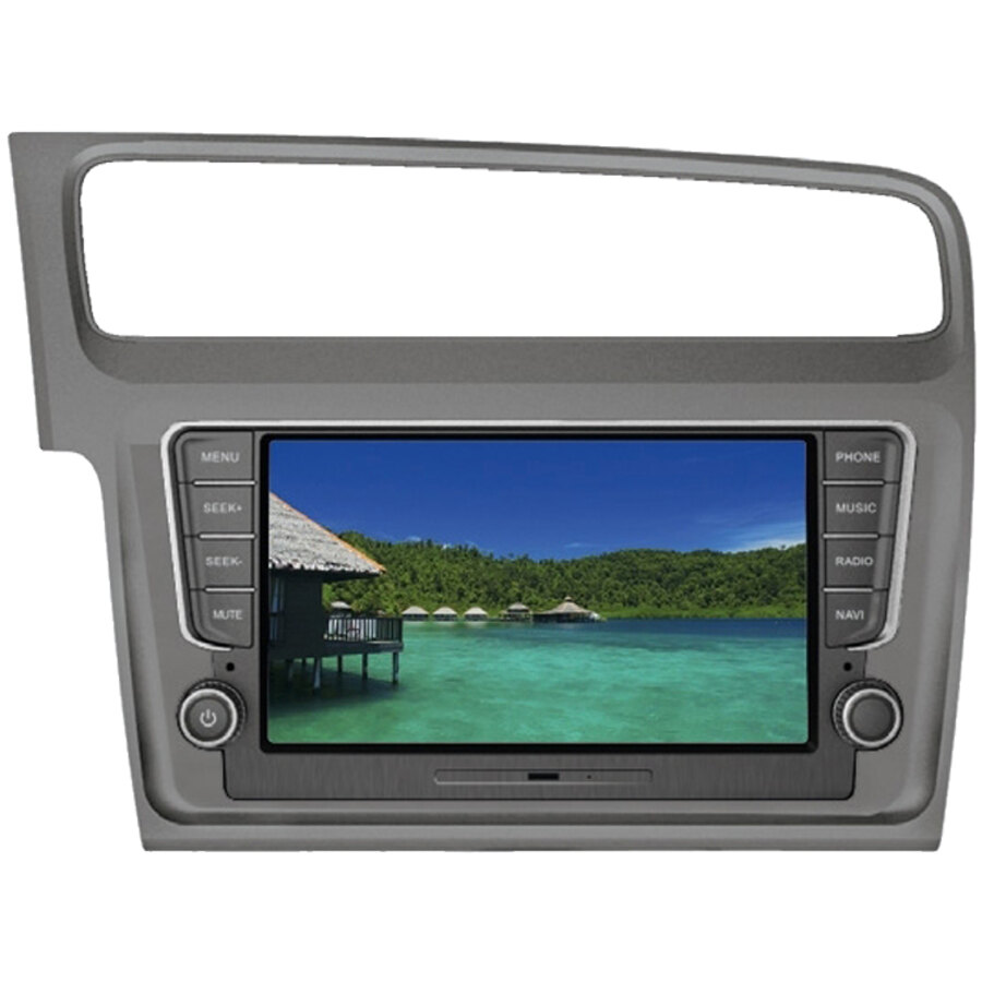 Installazione Mascherina 2 din Volkswagen Golf VII - PHONOCAR Volkswagen Golf VII