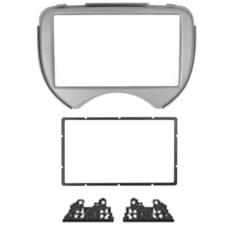 Installazione Mascherina 2 din Nissan Micra 2011> - PHONOCAR Nissan Micra 2011 >