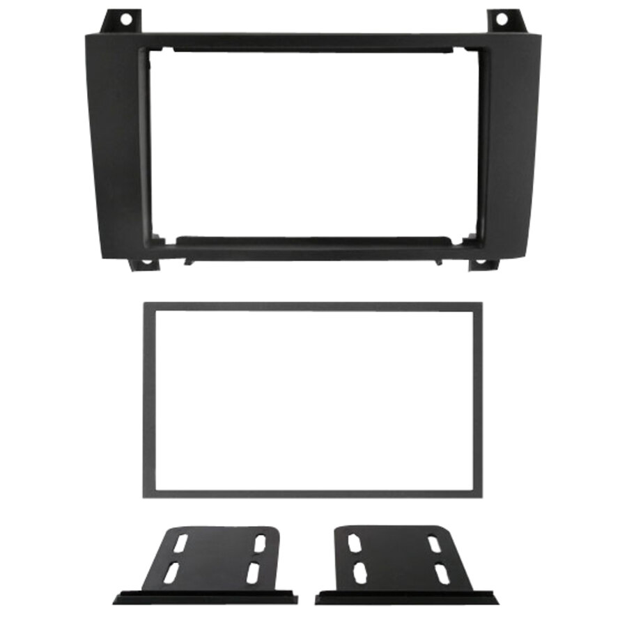 Installazione Mascherina 2 din Mercedes CLK C208  2006> - PHONOCAR Mercedes CLK C208  2006 >