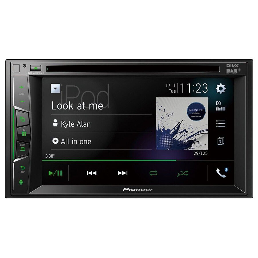 Car stereo DIN doppio Pioneer AVHZ5200DAB Car Stereo Speedup