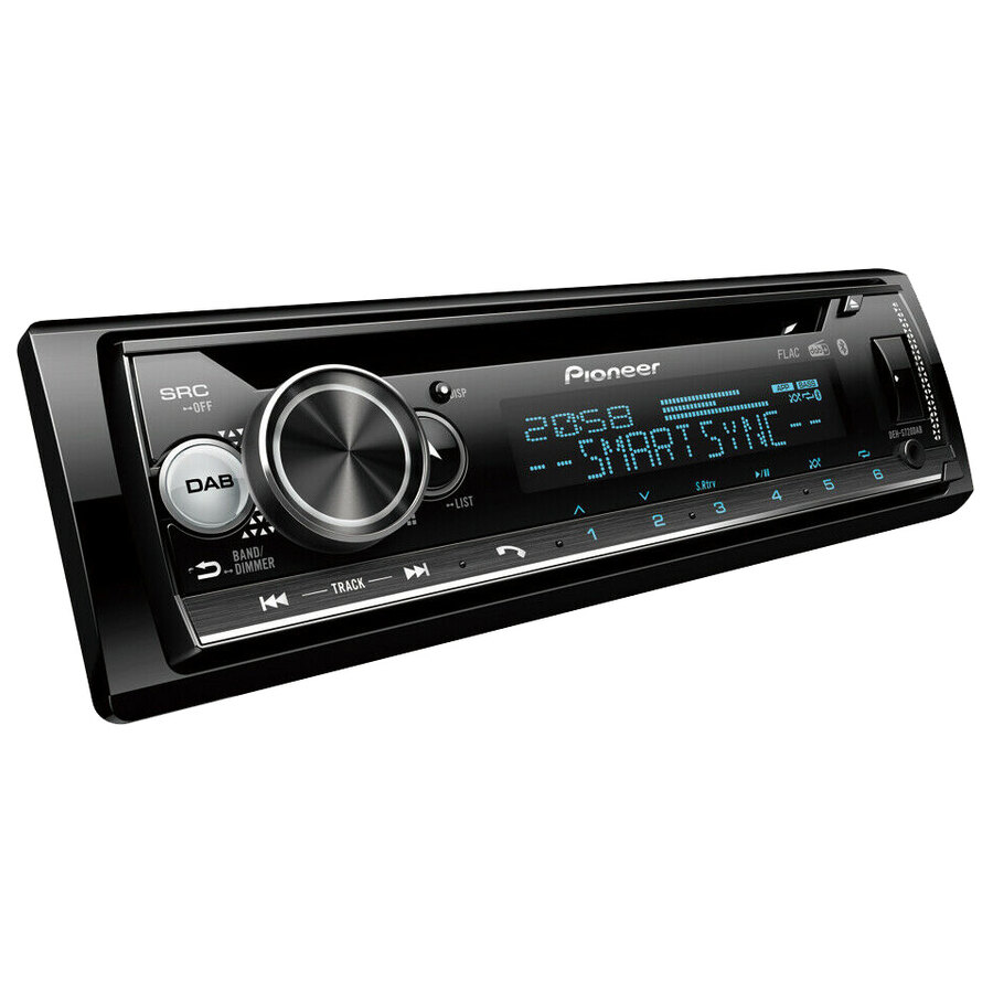 Car stereo DIN singolo Pioneer DEHS720DAB Car Stereo Speedup