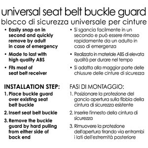 Cintura di sicurezza Blocco di sicurezza - POKE