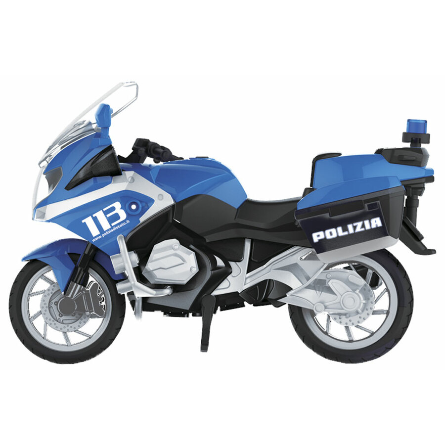 Modellino moto Polizia - REEL TOYS
