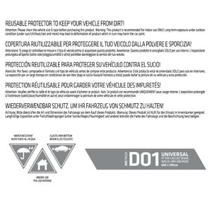 Copriauto antipolvere da garage Dust and Dirt Auto - RONIN