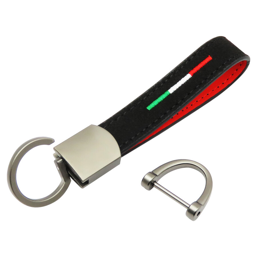 Portachiavi Pelle bandiera Italia - ROX