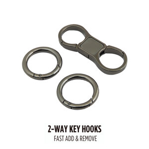 ROX - Portachiavi Gancio doppio lato - ROX - Portachiavi