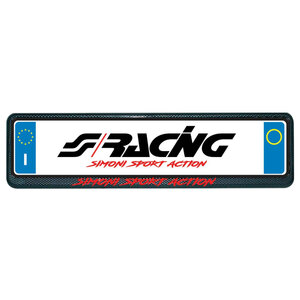 Portatarga Strong Anti-theft - SIMONI RACING SIMONI RACING