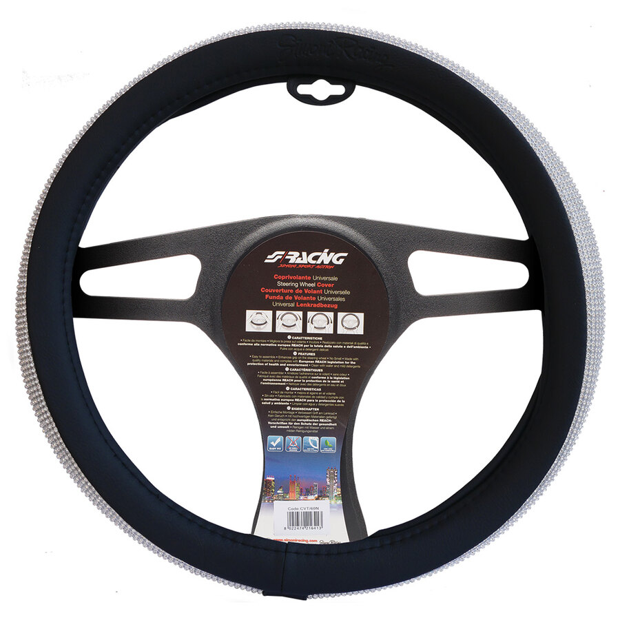 Classic Eco Pelle Black & Diamonds - SIMONI RACING