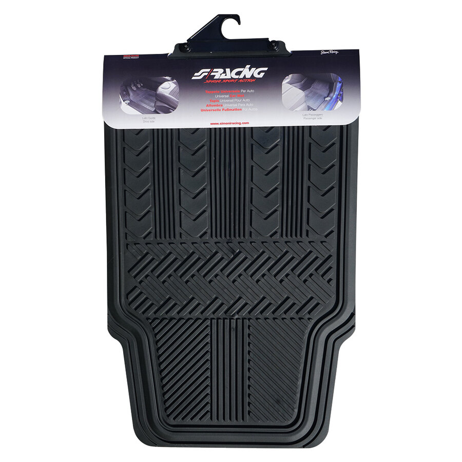 Tappeti in gomma-Pvc universale Universal Rubber - SIMONI RACING