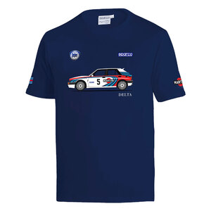 SPARCO - T-Shirt Lancia Delta HF Martini - T-Shirt