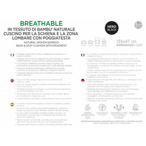 Schienale naturale Relax Breathable - SVAR LATTNAD