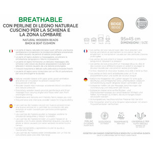 Schienale naturale Relax con sfere - SVAR LATTNAD