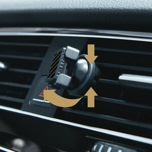 Supporto magnetico da cruscotto X2 Carbon - TETRAX