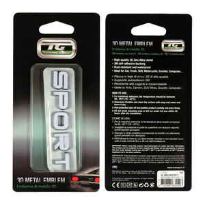 Emblema 3D Sport - TUNING GURU