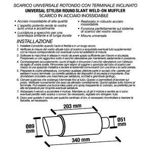 Scarico - Posteriore universale - TUNING GURU