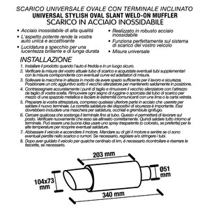 Scarico - Posteriore universale - TUNING GURU
