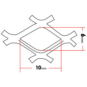 Griglia Aluminium Grill - TUNING GURU