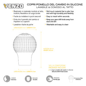 Copri pomello marce Basic - VENZO
