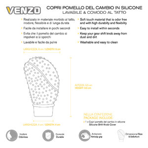 Copri pomello marce Classic - VENZO