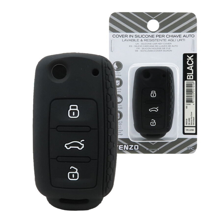 Cover chiave - VENZO Volkswagen Beetle, Caddy, Eos, Golf, Jetta, Passat, Polo, Sharan, T5, Tiguan