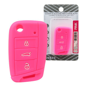 VENZO - Cover chiave - VENZO Seat Ibiza, Leon, Toledo, Skoda Fabia, Octavia, Superb, Volkswagen Golf VII, Lamando, Polo, Sportsvan - Cover chiave