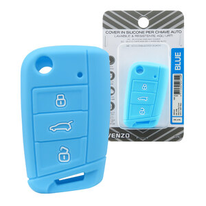 VENZO - Cover chiave - VENZO Seat Ibiza, Leon, Toledo, Skoda Fabia, Octavia, Superb, Volkswagen Golf VII, Lamando, Polo, Sportsvan - Cover chiave