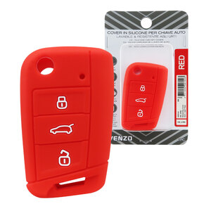VENZO - Cover chiave - VENZO Seat Ibiza, Leon, Toledo, Skoda Fabia, Octavia, Superb, Volkswagen Golf VII, Lamando, Polo, Sportsvan - Cover chiave