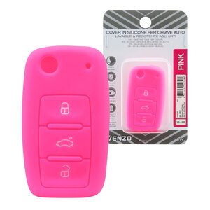 VENZO - Cover chiave - VENZO Seat Leon, Skoda Fabia, Octavia, Superb, Yeti, Volkswagen Bora, Golf, Jetta, Phaeton, Touareg - Cover chiave