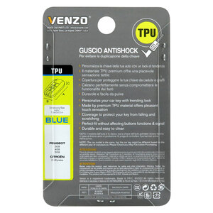 Cover chiave Peugeot, Citroen C02H - VENZO Citroen C-Elysee, Peugeot 308, 408, 508