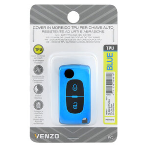 Cover chiave Peugeot, Citroen D02H2 - VENZO Citroen C2, C3, C4, C5, C6, C8, Xsara, Peugeot 107, 207, 307