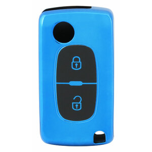 Cover chiave Peugeot, Citroen D02H2 - VENZO Citroen C2, C3, C4, C5, C6, C8, Xsara, Peugeot 107, 207, 307