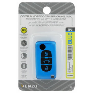 Cover chiave Peugeot, Citroen D02H3 - VENZO Citroen C2, C3, C4, C5, C6, C8, Xsara Picasso, Peugeot 207, 307, 407
