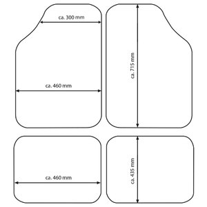 Tappeti in gomma-Pvc universale Titus - WALSER