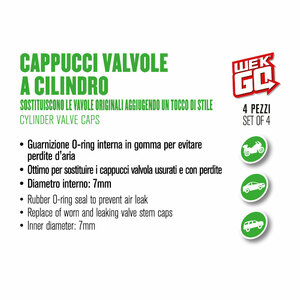 Cappuccio valvola a Cilindro - WEKGO