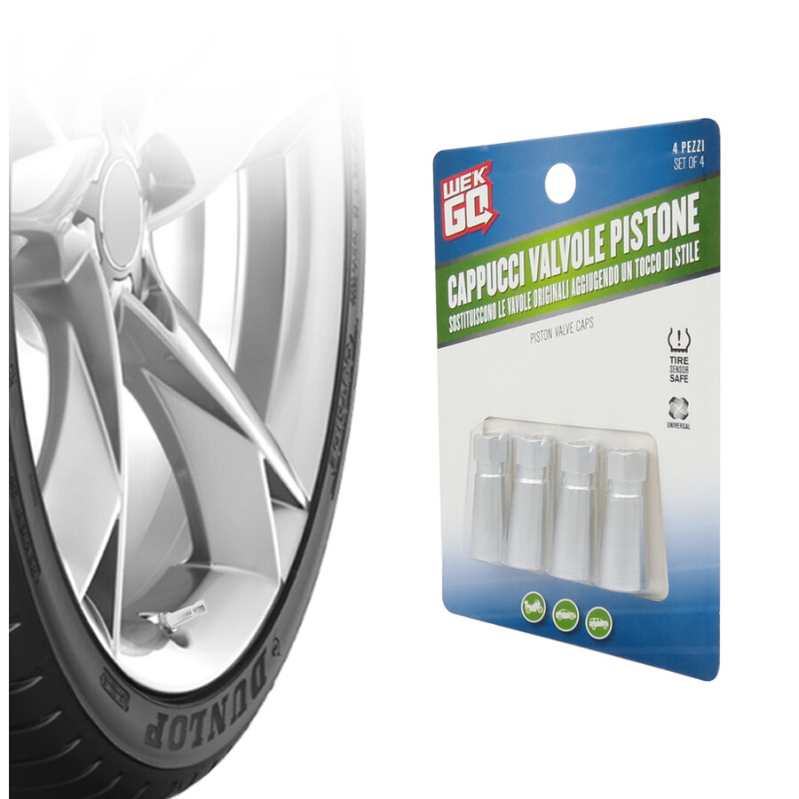 Cappucci valvola Piston Stiyle - WEKGO