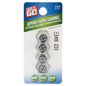 Cappucci valvola UK Black Flag - WEKGO