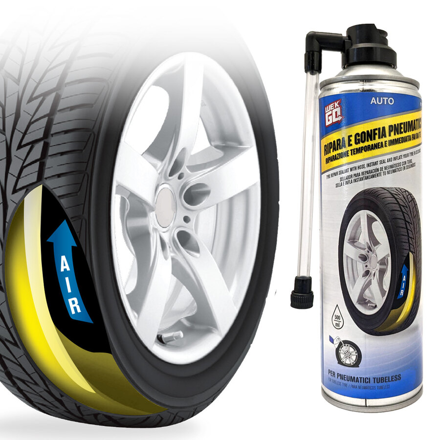 Kit Ripara Pneumatici Spray - WEKGO