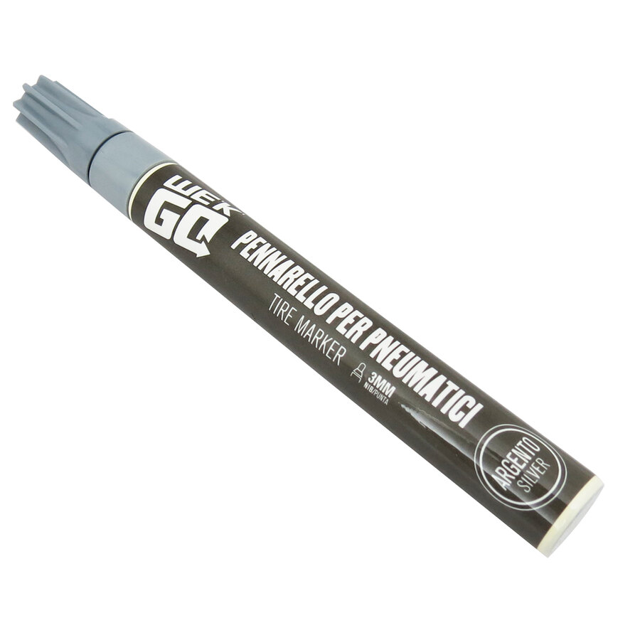 Pennarello Impermeabile Per Pneumatici Auto - 5 Ml Per Gomma E Metallo