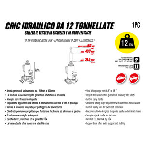 Cric idraulico - WEKGO
