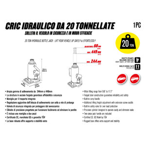 Cric idraulico - WEKGO