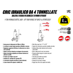 Cric idraulico - WEKGO