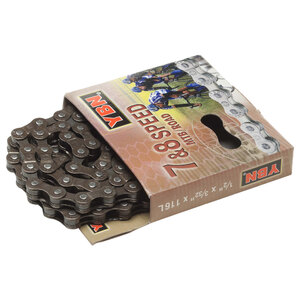 Catena trasmissione bici S-52 - YBN