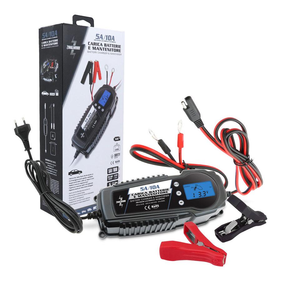 Carica batteria E mantenitore - ZIM&MANN