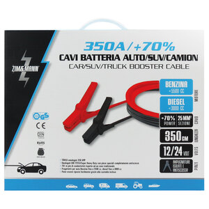 Cavi batteria Platinum Pro 350A - ZIM&MANN