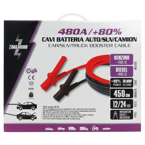Cavi batteria Professional 480A - ZIM&MANN